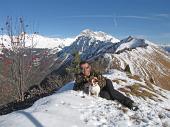 Salita da Rovetta a Cima Paré (1642 m) il 2 dicembre 2009 - Piero e Fulvio - FOTOGALLERY